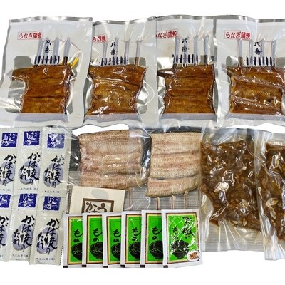 うなぎ蒲焼・白焼・肝蒲焼セット(a28-002)