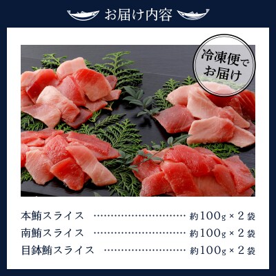 鮪職人の刺身スライスセット(a20-419)