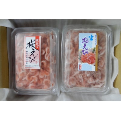お刺身 生桜えび・釜揚げ桜えび(a18-008)