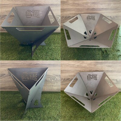 osoto雑貨オリジナル 焚き火台 Hexaスタートセット(a65-050)