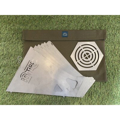 osoto雑貨オリジナル 焚き火台 Hexaスタートセット(a65-050)