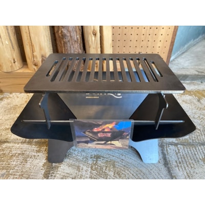 アウトドア BBQ イワタニ 炉ばた焼き器用 鉄板(a14-035)