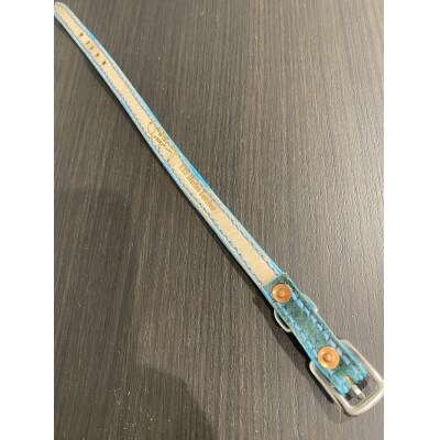 マグロ の 革 の 猫ちゃん 首輪(a35-011)