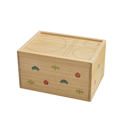 ＜茶道具＞お手前セット 遊茶箱/松竹梅 NI-0005 F6P-0050