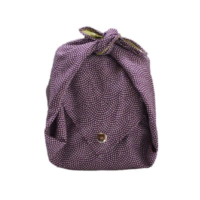 お手前セット IPPUKU手づつみ 紫 鮫小紋 茶道具 一式 F6P-0979