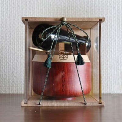 茶道具 お手前セット IPPUKU飾り折 白木地 花七宝 F6P-0980