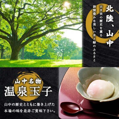 山中温泉 温泉玉子 紅 20個 5個×4パック だし付き 温泉卵 朝食 F6P-2815