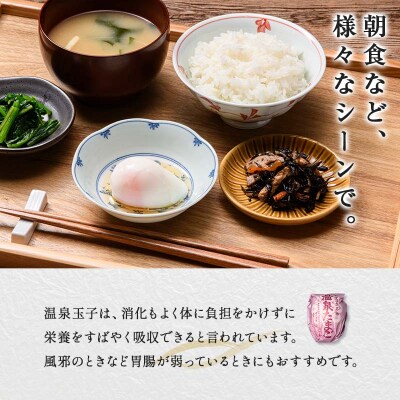 山中温泉 温泉玉子 紅 20個 5個×4パック だし付き 温泉卵 朝食 F6P-2815