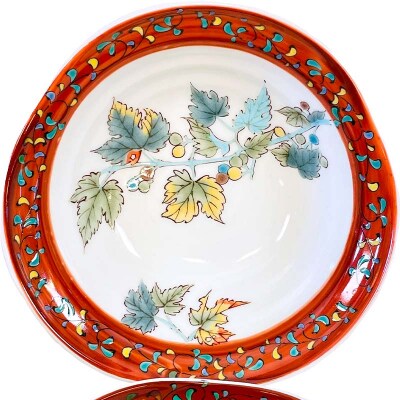 九谷焼 小鉢揃 木の実絵変り 5個組 小鉢 盛り鉢 テーブルウェア 食器 F6P-2856