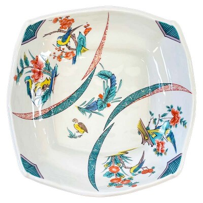 九谷焼 鉢 古九谷割取 伝統工芸品 盛り鉢 テーブルウェア 食器 加賀市 F6P-2859