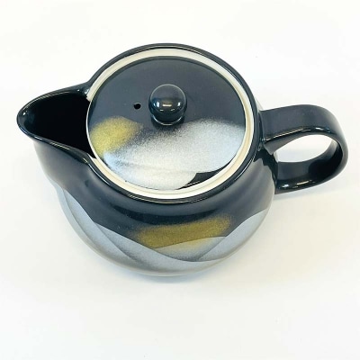 九谷焼 ポット急須 連山 網付き 茶こし付き 食器 急須 ティーポット F6P-2872