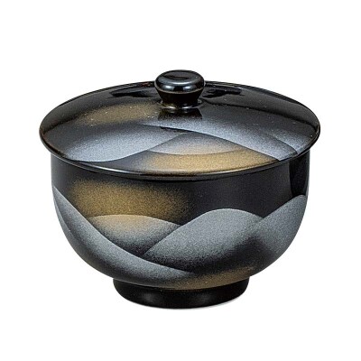 九谷焼 蓋付茶器 連山 食器セット 煎茶碗 急須 伝統工芸 茶器 日本製 F6P-2873