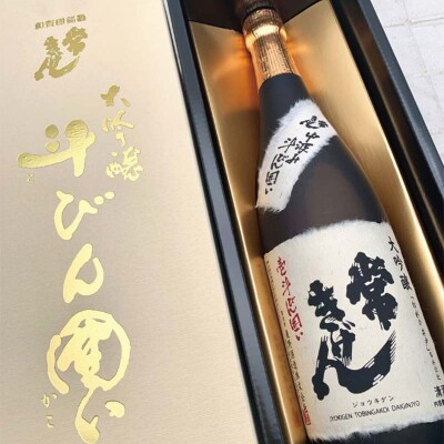 常きげん 大吟醸 中汲み斗瓶囲い 720ml 箱入 日本酒 地酒 酒 鹿野酒造 F6P-2954