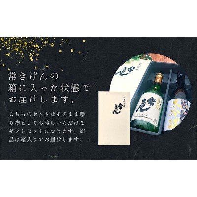 常きげん 純米大吟醸 友禅大吟醸 2本セット 各720ml 日本酒 地酒 鹿野酒造 F6P-2959