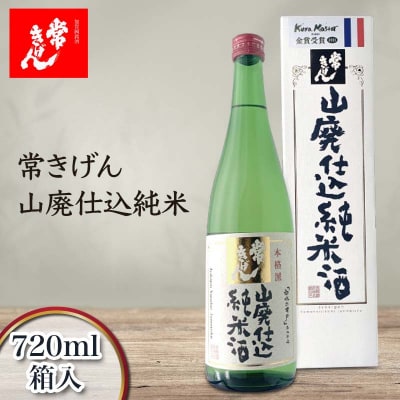 常きげん 山廃仕込純米 720ml 箱入 日本酒 純米酒 地酒 酒 鹿野酒造 F6P-2981