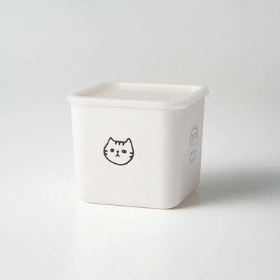 necoストッカー 3点セット 猫 レンジ対応 食洗機対応 保存容器 山中塗 F6P-3032