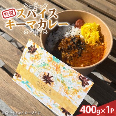みちに八角 特製スパイスキーマカレー 1P 2食分 カレー スパイス キーマ F6P-3125