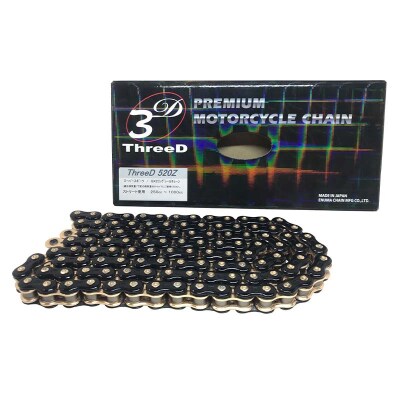 プレミアム バイクチェーン ThreeD 520Z 120L カスタムパーツ F6P-3159
