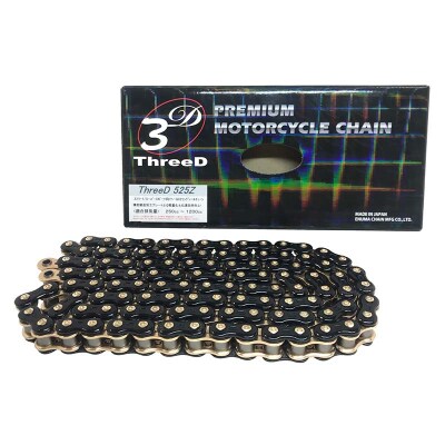 プレミアム バイクチェーン ThreeD 525Z 120L カスタムパーツ F6P-3160