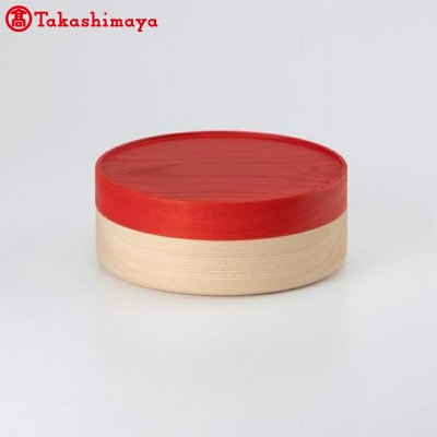畑漆器店 SOJI hako L red キャニスター 1段 高島屋選定品 重箱 F6P-3246
