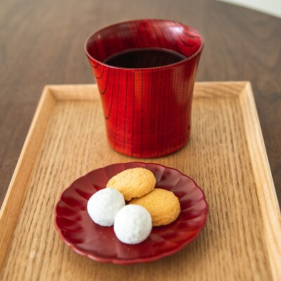 とりどり カップ 黒摺 小 山中漆器 伝統工芸 工芸品 木製 漆塗 国産 日本製 F6P-3270