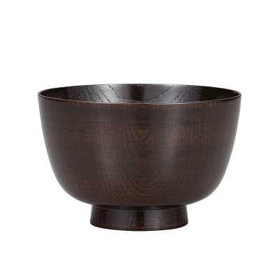 欅 切立汁椀 黒摺 3.8 山中漆器 伝統工芸 工芸品 木製 漆塗 国産 日本製 F6P-3289
