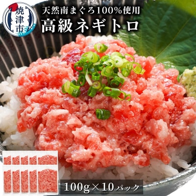 天然 海のダイヤ 南鮪 ネギトロ 約100g×10(a30-269)