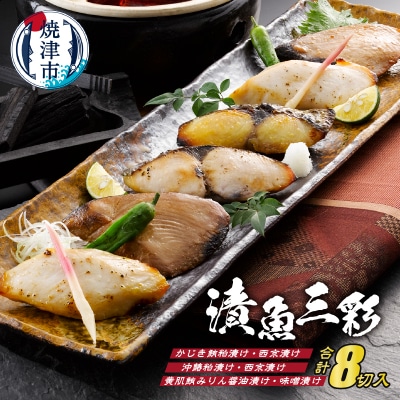 漬魚三彩 8切入 TUS40SKC(a10-367)