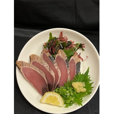 藁焼きカツオとバチまぐろのネギトロ(a10-1087)