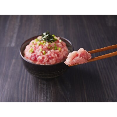 藁焼きカツオとバチまぐろのネギトロ(a10-1087)