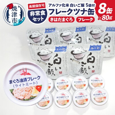 非常食 防災食 おいしいご飯とみんな大好きツナ缶セット(a10-1154)