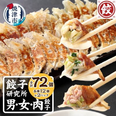 餃子研究所 男餃子 女餃子 肉餃子 食べ比べ セット(a11-154)