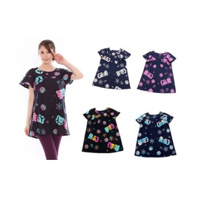 魚河岸チュニック&うちわセット(a25-011)