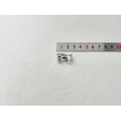 【置物】幸福を招く【まねきネコ】プラチナ Pt900 オブジェ 31g / KPO900001