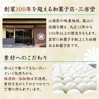 山梨県産シャインマスカットのフルーツ大福「雪みどり」10個入 皇室献上菓匠が作る期間限定和菓子