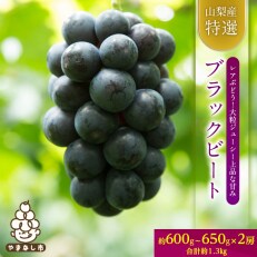 【レアぶどう!大粒ジューシー上品な甘み】山梨産ブラックビート ふるさと納税 | ふるさと納税のお礼品