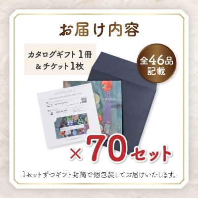 配れるフルーツカタログ70冊セット【あとから選べるカタログギフト】山梨セレクト