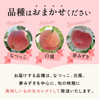 山梨直送!完熟桃3玉入り  ギフト化粧箱入り お試しにちょうどいいサイズ