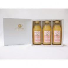 【やまなし内藤農園】完熟ジュエリーピーチネクター白桃250ml×3本