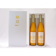 【やまなし内藤農園】完熟ジュエリーピーチネクター黄桃500ml×2本