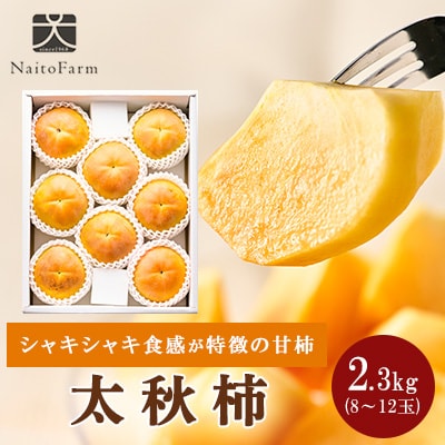 やまなし内藤農園の太秋柿 2.3kg