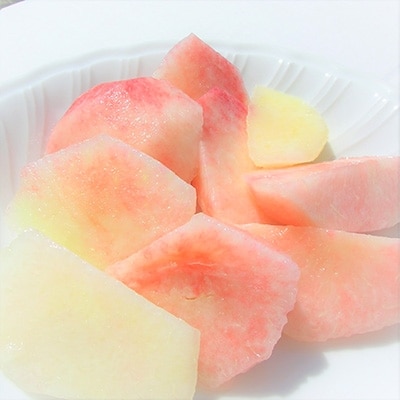 桃 『白桃系さくら』 約2kg 5～8玉 朝もぎ 直送! 選び抜かれた桃