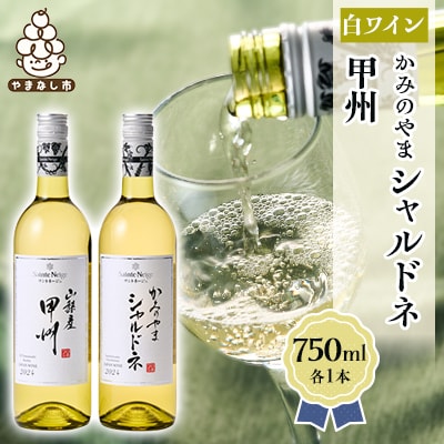 ワイン サントネージュワインが贈る シャルドネ 甲州 白ワイン 2本 セット