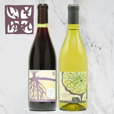 旭洋酒　ルージュ クサカベンヌ/グルペット ブラン　720ml×2本セット