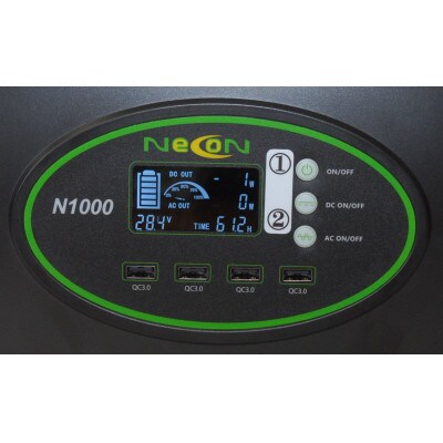 ポータブル電源 1.0kWタイプ+太陽光パネル200W