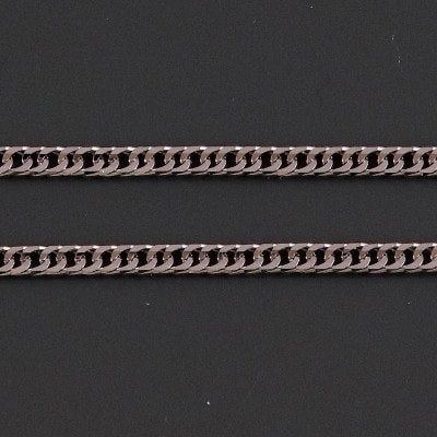 純プラチナ喜平12面カットネックレス60cm【幅2.3mm・厚さ0.8mm】