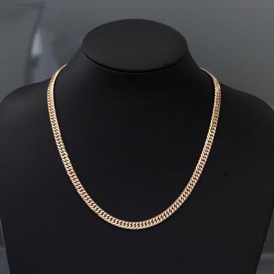 K18喜平6面Wネックレス50g【長さ50cm・幅6.0mm・厚さ2.1mm】造幣局検定