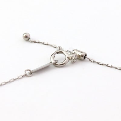プラチナあこや真珠7.5-8.0mmペンダント【ダイヤ0.05ct】