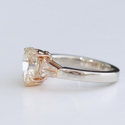 プラチナ/K18PGダイヤモンド【1.587ct D0.28ct】G5657