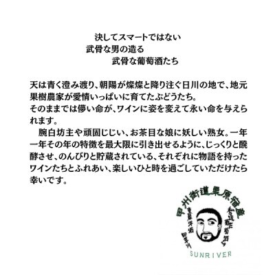 東晨洋酒 甲州街道栗原宿マスカットベーリーA 無添加ワイン